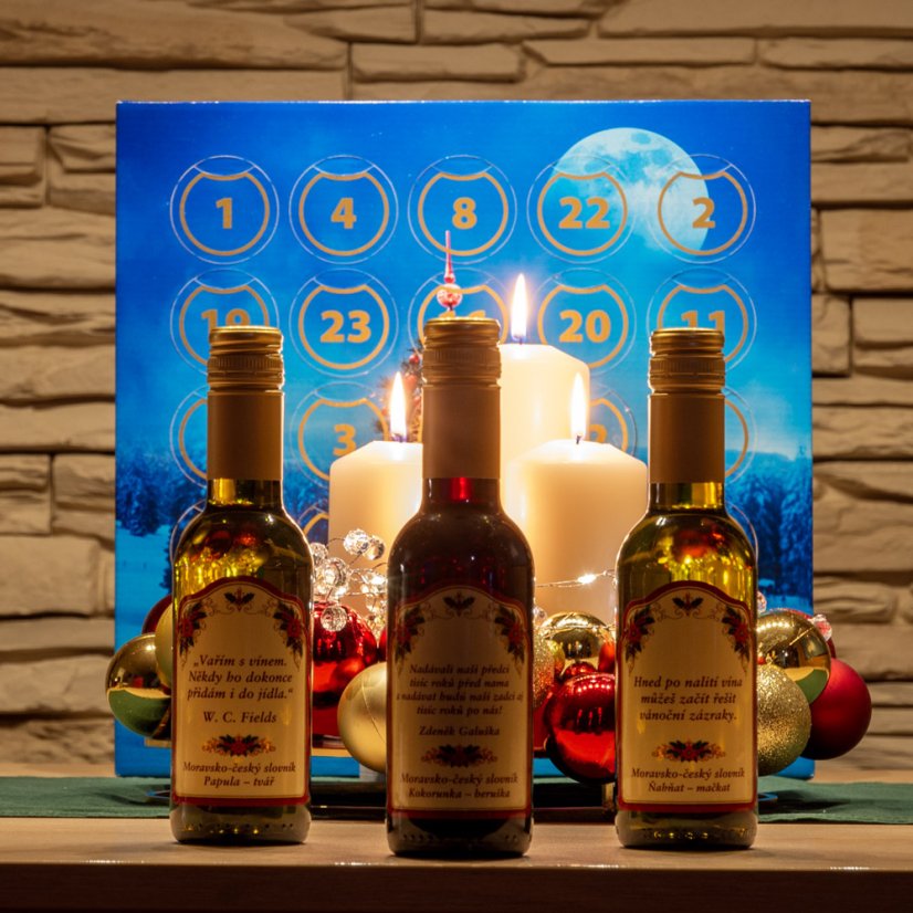 Adventní kalendář vín - Vánoční stromeček