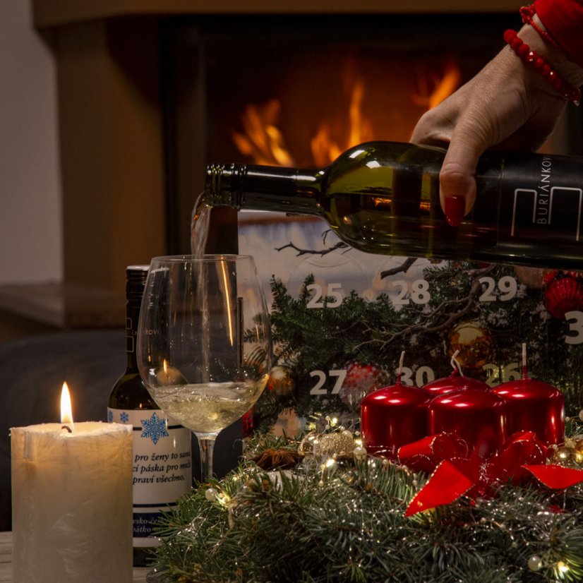 Malá vánoční dárková sada vín - Ohňostroj