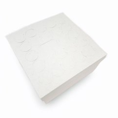 Dárkový box na 25 lahví vína s proložkou (25 x 0,25 l) bez lahví, bílý