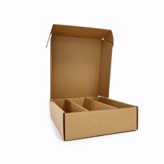 Dárkový box na 3 lahve, s proložkou, 305x250x80 mm
