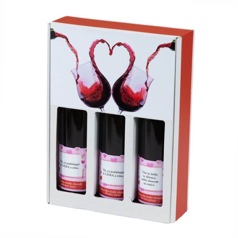Velká sada vín pro zamilované - otevřená