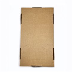 Dárkový box na 8 lahví vína s proložkou (8 x 0,25 l) včetně lahví, hnědý