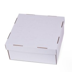 Box na adventni kalendář bílý b