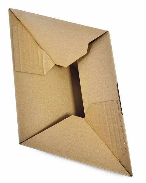 Kartonová klopová krabice s automatickým dnem, 255x155x105 mm