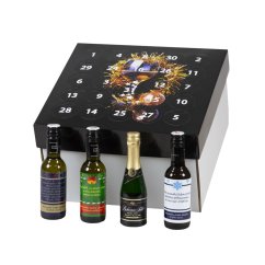 Velká vánoční dárková sada vín - potisk Sklenička