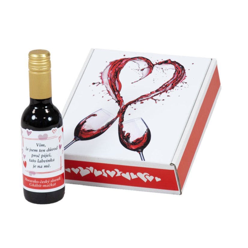 Malá sada vín pro zamilované - Barva vína: Bílé - sladké