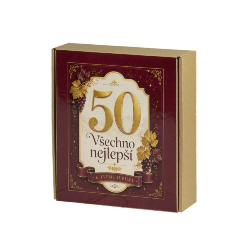 Malá sada vín k 50. narozeninám - Varianta sady: Sladká bílá vína