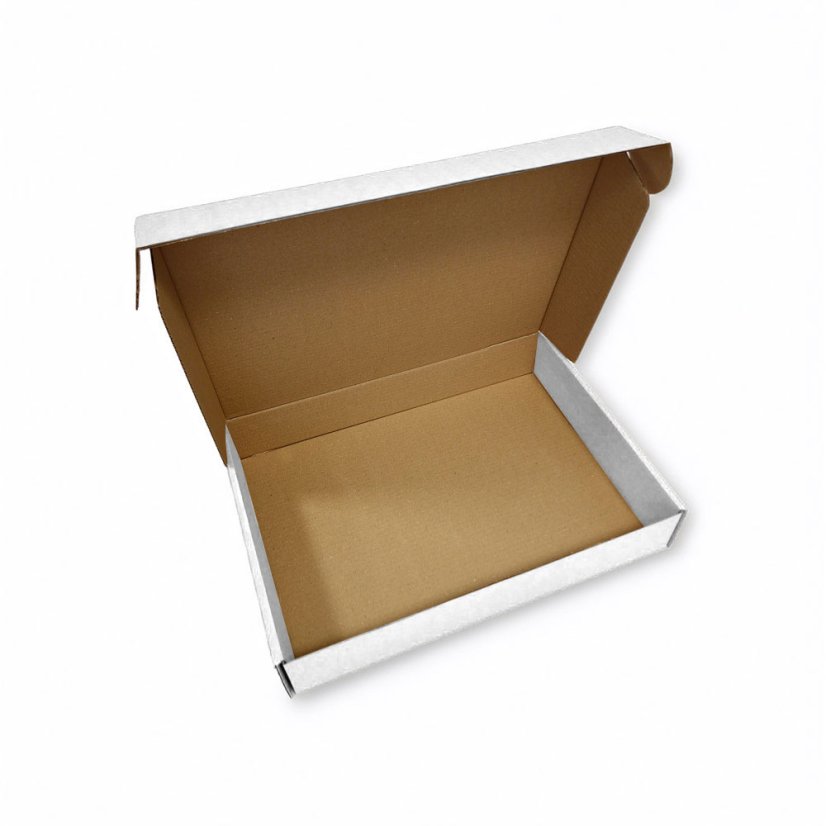 Dárkový box na 6 lahví vína KAZETA (6 x 0,75 l) s proložkou, bílý