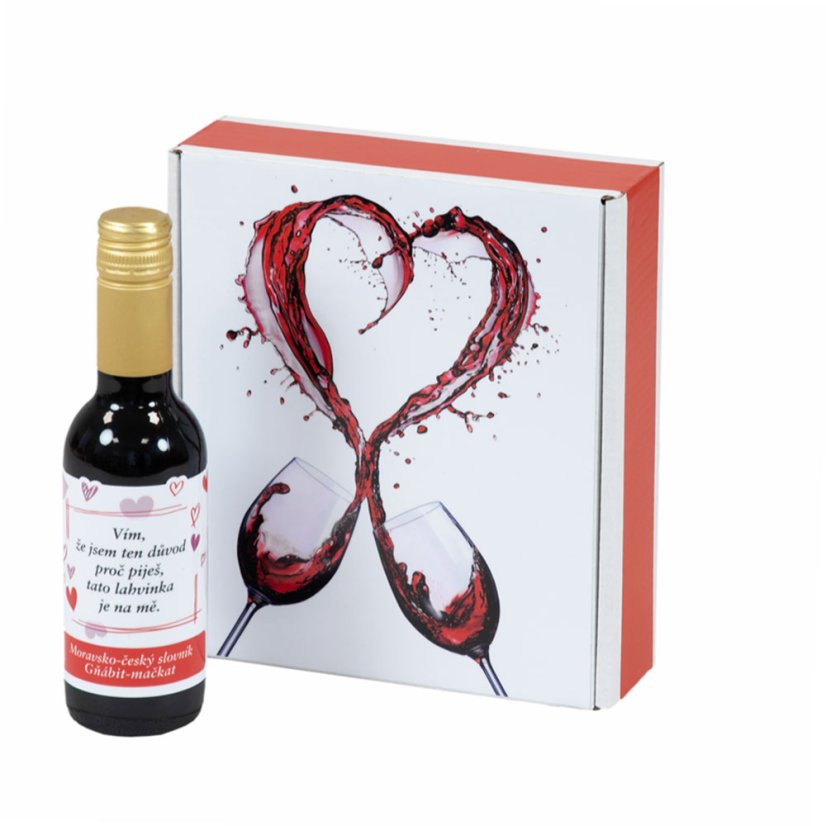 Malá sada vín pro zamilované - Barva vína: Bílé - sladké