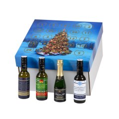 Velká vánoční dárková sada vín - potisk Stromeček