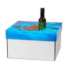 Adventní kalendář vín - potisk Vánoční stromeček