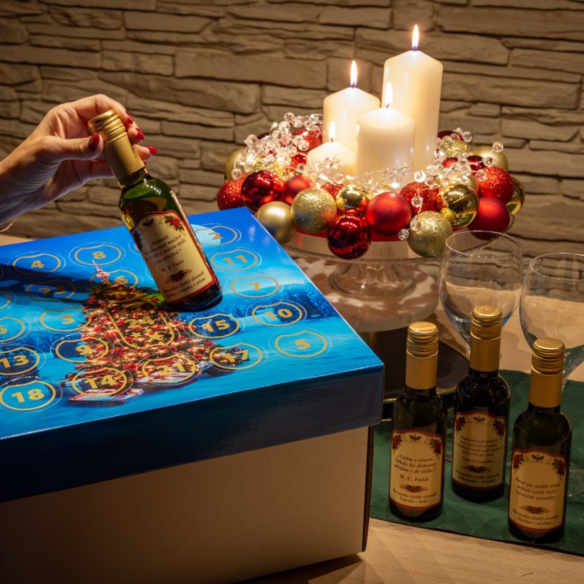 Adventní kalendář vín - Vánoční stromeček