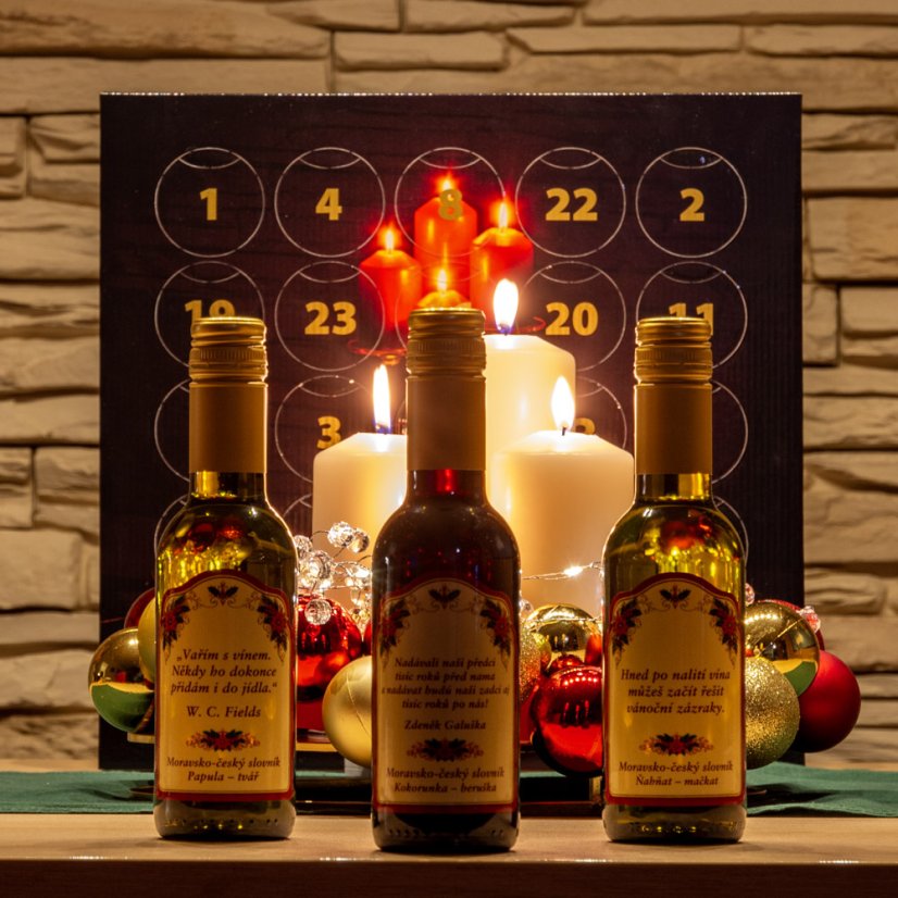 Adventní kalendář vín - Adventní svícen