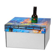 Adventní kalendář vín - potisk Zimní kostel