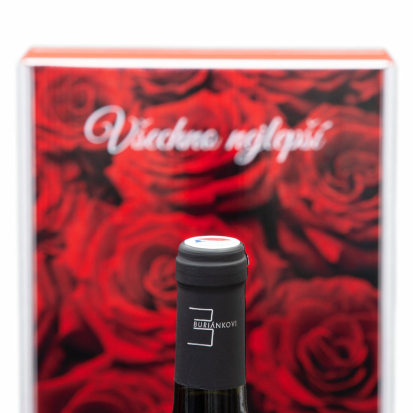 Velká sada vín - Růže - Všechno nejlepší - Barva vína: Bílé - sladké