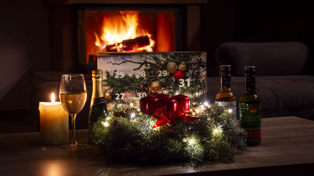 Malá vánoční sada vín