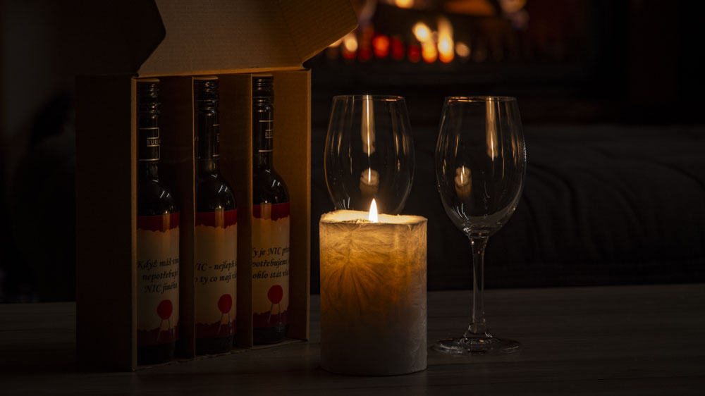 Dárková sada s vínem NIC